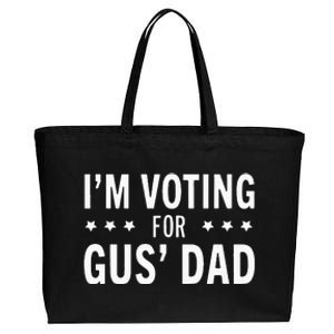 Im Voting For The Gus Dad Walz The Vice Pres 2024 For Kamala Cotton Canvas Jumbo Tote