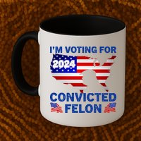 Im Voting For The Convicted Felon Trump 2024 Mug