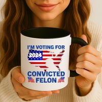 Im Voting For The Convicted Felon Trump 2024 Mug