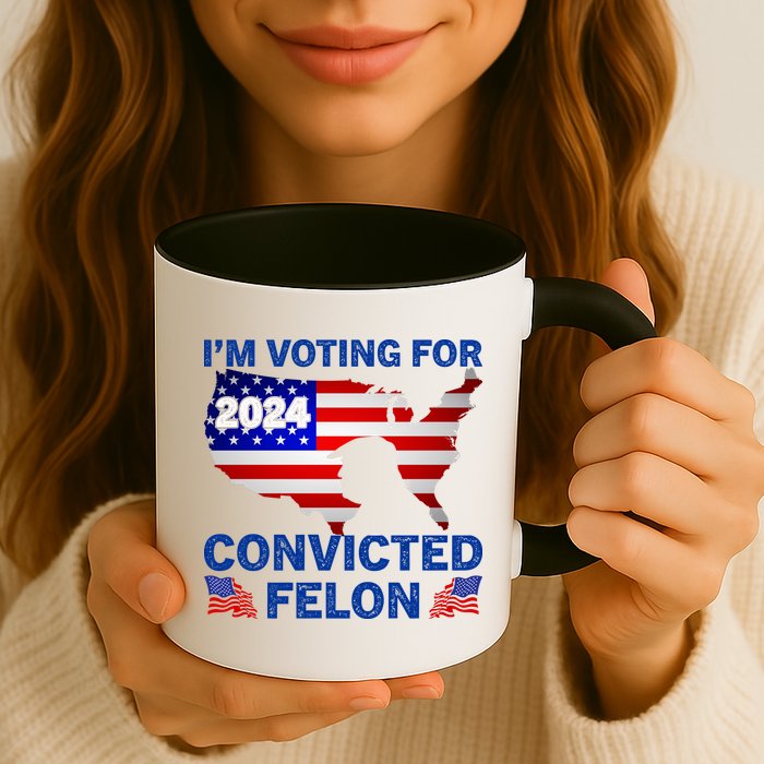 Im Voting For The Convicted Felon Trump 2024 Mug