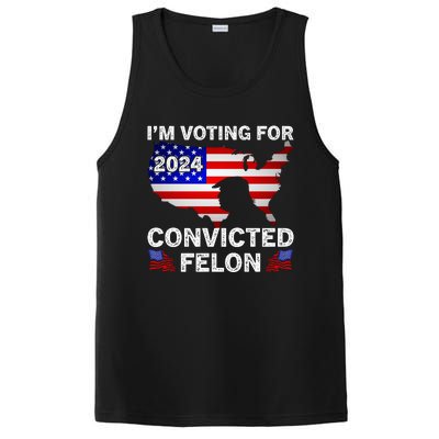 Im Voting For The Convicted Felon Trump 2024 PosiCharge Competitor Tank