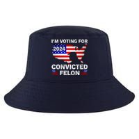 Im Voting For The Convicted Felon Trump 2024 Cool Comfort Performance Bucket Hat