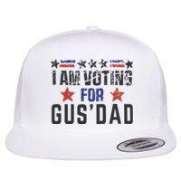 IM Voting For Gus Dad Gus Walz Tim Walz Flat Bill Trucker Hat