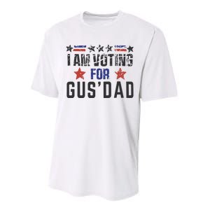 IM Voting For Gus Dad Gus Walz Tim Walz Performance Sprint T-Shirt