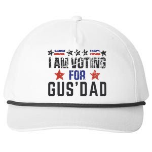 IM Voting For Gus Dad Gus Walz Tim Walz Snapback Five-Panel Rope Hat