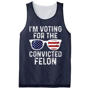 IM Voting For The Convicted Felon Mesh Reversible Basketball Jersey Tank