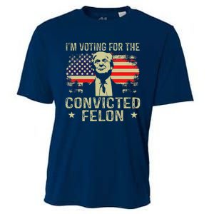 IM Voting For The Convicted Felon Cooling Performance Crew T-Shirt