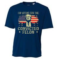 IM Voting For The Convicted Felon Cooling Performance Crew T-Shirt