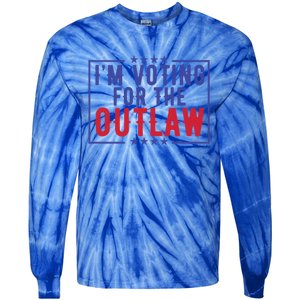 IM Voting For The Outlaw Donald Trump Gift Tie-Dye Long Sleeve Shirt