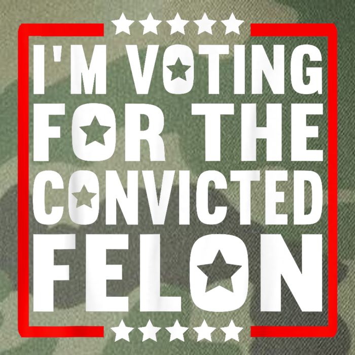 IM Voting For The Convicted Felon Legacy Tie Dye Trucker Hat