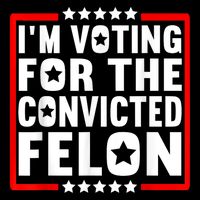 IM Voting For The Convicted Felon 16 in Basic Backpack