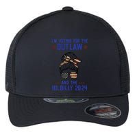 IM Voting For The Outlaw And The Hillbilly 2024 Flexfit Unipanel Trucker Cap