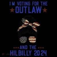 IM Voting For The Outlaw And The Hillbilly 2024 Tall T-Shirt