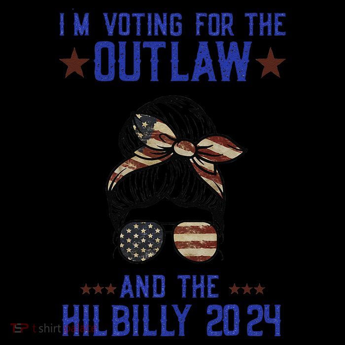 IM Voting For The Outlaw And The Hillbilly 2024 Tall T-Shirt