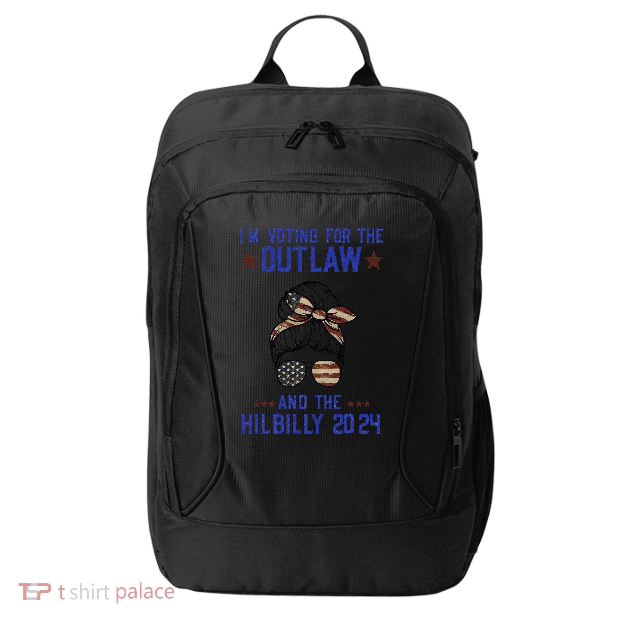 IM Voting For The Outlaw And The Hillbilly 2024 City Backpack