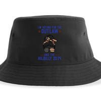 IM Voting For The Outlaw And The Hillbilly 2024 Sustainable Bucket Hat