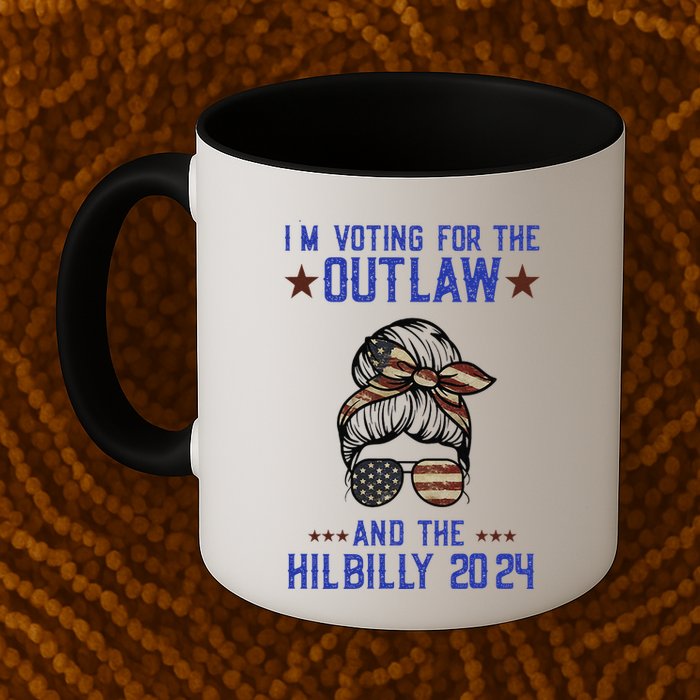 IM Voting For The Outlaw And The Hillbilly 2024 Mug