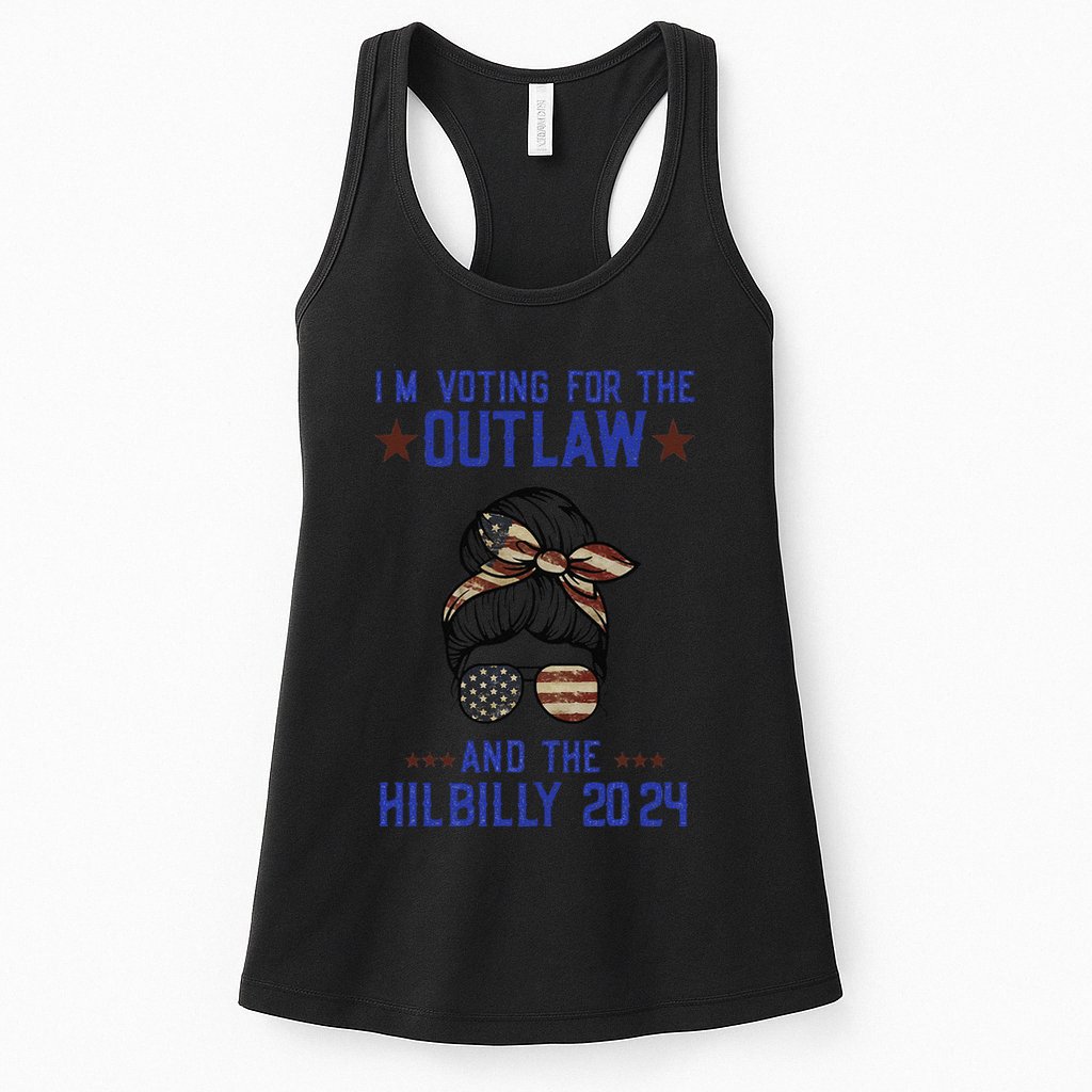 IM Voting For The Outlaw And The Hillbilly 2024 Womens Tank Top