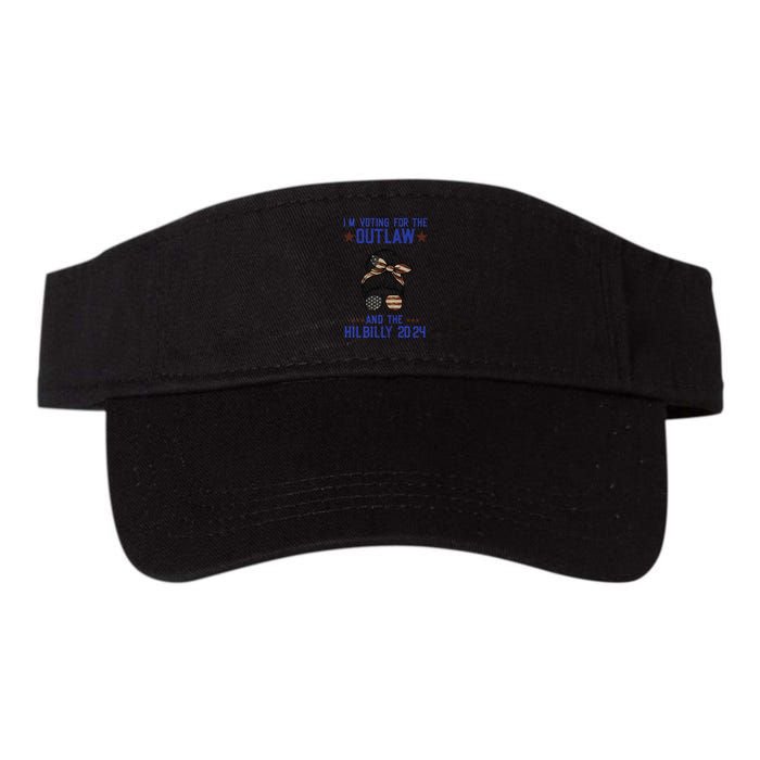 IM Voting For The Outlaw And The Hillbilly 2024 Visor