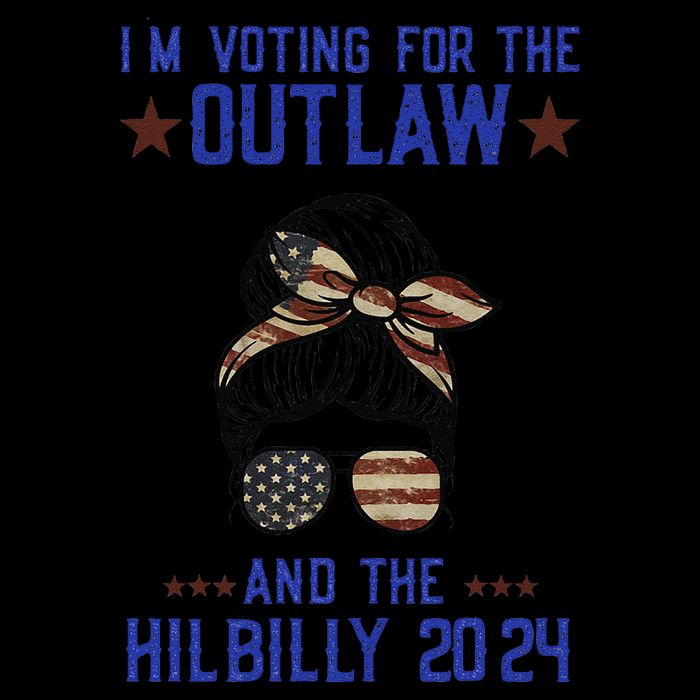 IM Voting For The Outlaw And The Hillbilly 2024 Visor