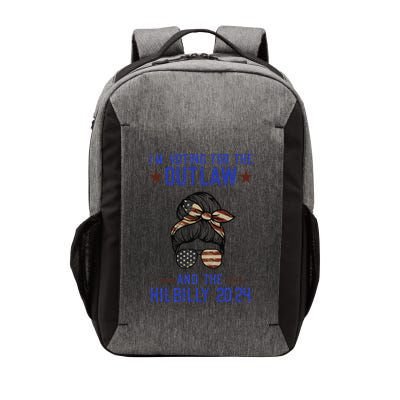 IM Voting For The Outlaw And The Hillbilly 2024 Vector Backpack