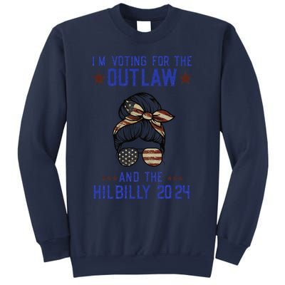 IM Voting For The Outlaw And The Hillbilly 2024 Sweatshirt