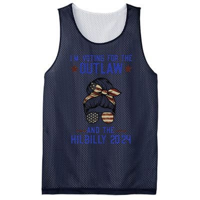 IM Voting For The Outlaw And The Hillbilly 2024 Mesh Reversible Basketball Jersey Tank