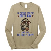 IM Voting For The Outlaw And The Hillbilly 2024 Long Sleeve Shirt