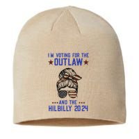 IM Voting For The Outlaw And The Hillbilly 2024 Sustainable Beanie