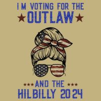 IM Voting For The Outlaw And The Hillbilly 2024 Sustainable Beanie