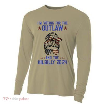 IM Voting For The Outlaw And The Hillbilly 2024 Cooling Performance Long Sleeve Crew