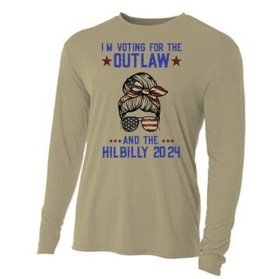 IM Voting For The Outlaw And The Hillbilly 2024 Cooling Performance Long Sleeve Crew