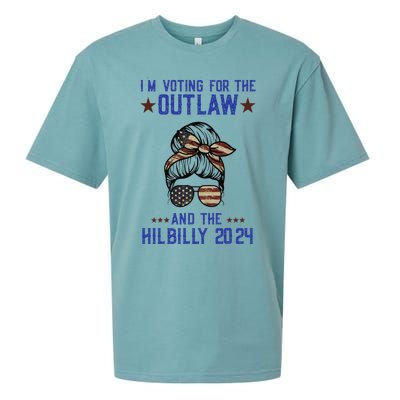 IM Voting For The Outlaw And The Hillbilly 2024 Sueded Cloud Jersey T-Shirt