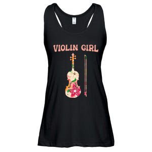 Intelligent Violin Funny Stringed Musical Instrument Ladies Essential Flowy Tank