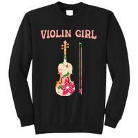 Intelligent Violin Funny Stringed Musical Instrument Tall Sweatshirt