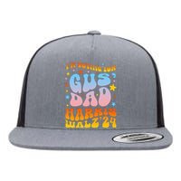 IM Voting For Gus Dad Vote Harris Walz 2024 Boho Women Gift Flat Bill Trucker Hat