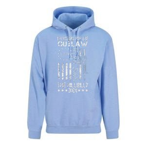 IM Voting For The Outlaw And The Hillbilly 2024 Pro 45 Unisex Surf Hoodie