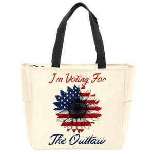 IM Voting For The Outlaw Zip Tote Bag