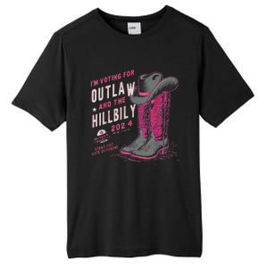 IM Voting For The Outlaw And The Hillbilly 2024 Retro Tall Fusion ChromaSoft Performance T-Shirt