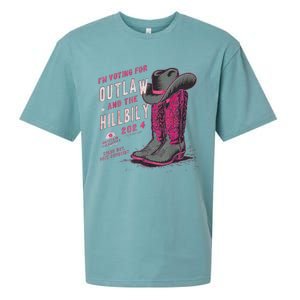 IM Voting For The Outlaw And The Hillbilly 2024 Retro Sueded Cloud Jersey T-Shirt