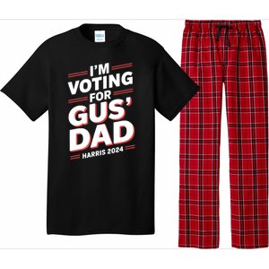 IM Voting For Gus Walz Dad Harris Walz 2024 Pajama Set