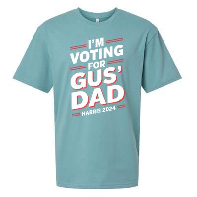 IM Voting For Gus Walz Dad Harris Walz 2024 Sueded Cloud Jersey T-Shirt