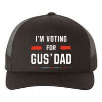 IM Voting For Gus Dad Vote Harris Walz 2024 Yupoong Adult 5-Panel Trucker Hat