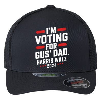 IM Voting For Gus Walz Dad Harris Walz 2024 Flexfit Unipanel Trucker Cap