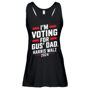 IM Voting For Gus Walz Dad Harris Walz 2024 Ladies Essential Flowy Tank