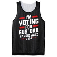 IM Voting For Gus Walz Dad Harris Walz 2024 Mesh Reversible Basketball Jersey Tank