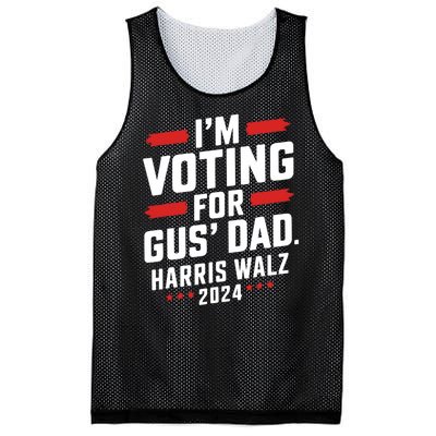 IM Voting For Gus Walz Dad Harris Walz 2024 Mesh Reversible Basketball Jersey Tank