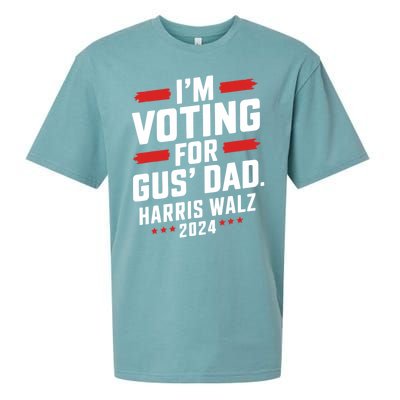 IM Voting For Gus Walz Dad Harris Walz 2024 Sueded Cloud Jersey T-Shirt