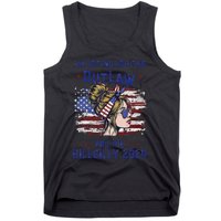 IM Voting For The Outlaw And The Hillbilly 2024 Us Flag Gift Tank Top