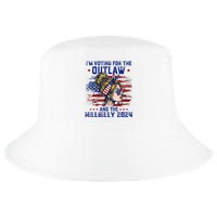 IM Voting For The Outlaw And The Hillbilly 2024 Us Flag Cool Comfort Performance Bucket Hat